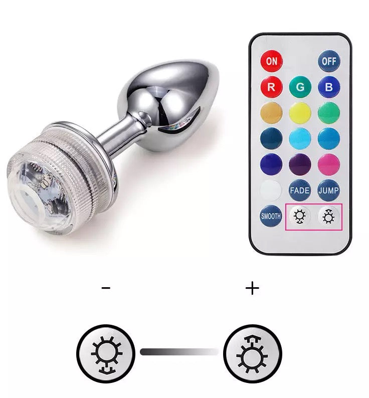 Lit Anal Plug with remote