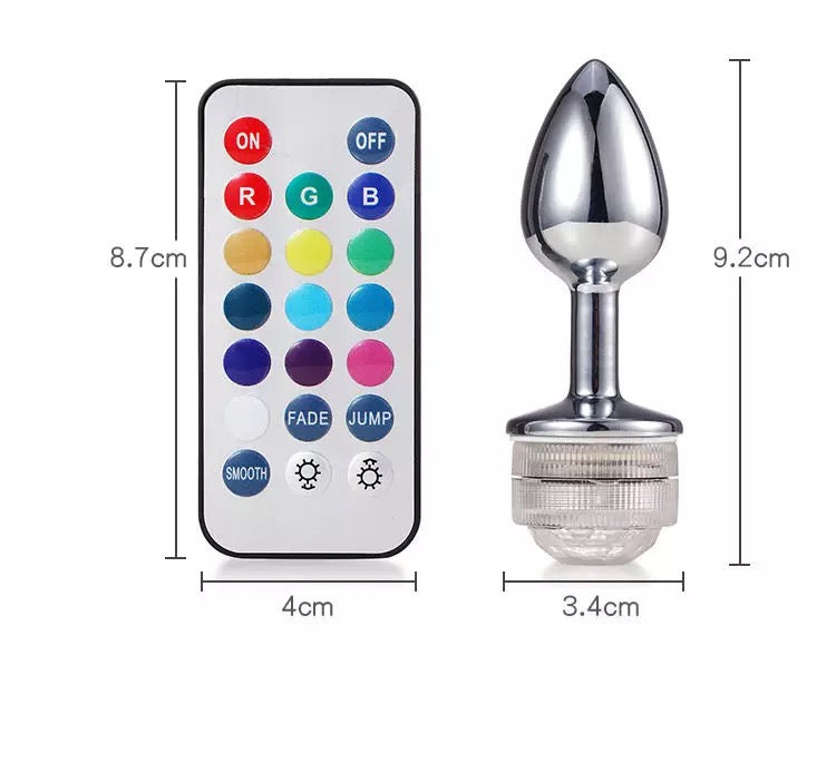 Lit Anal Plug with remote