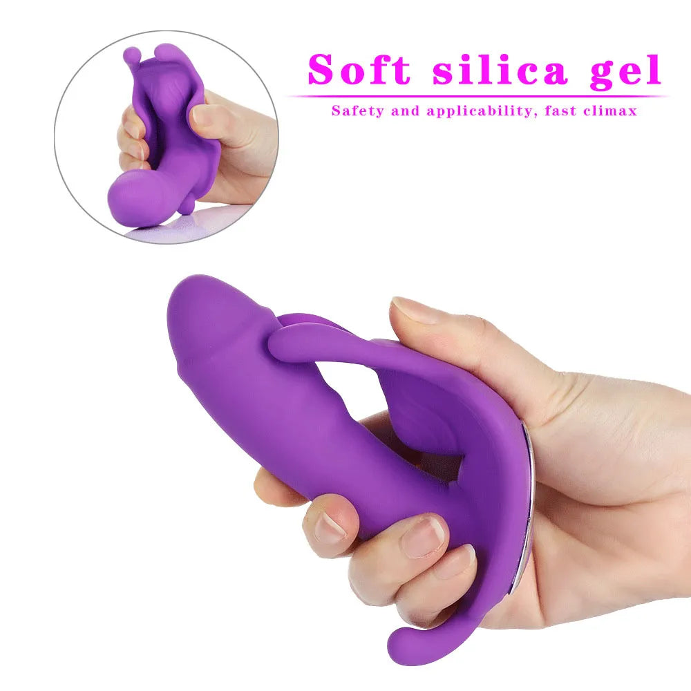 Play On The Go Butterfly Remote Vibrator With Remote Control