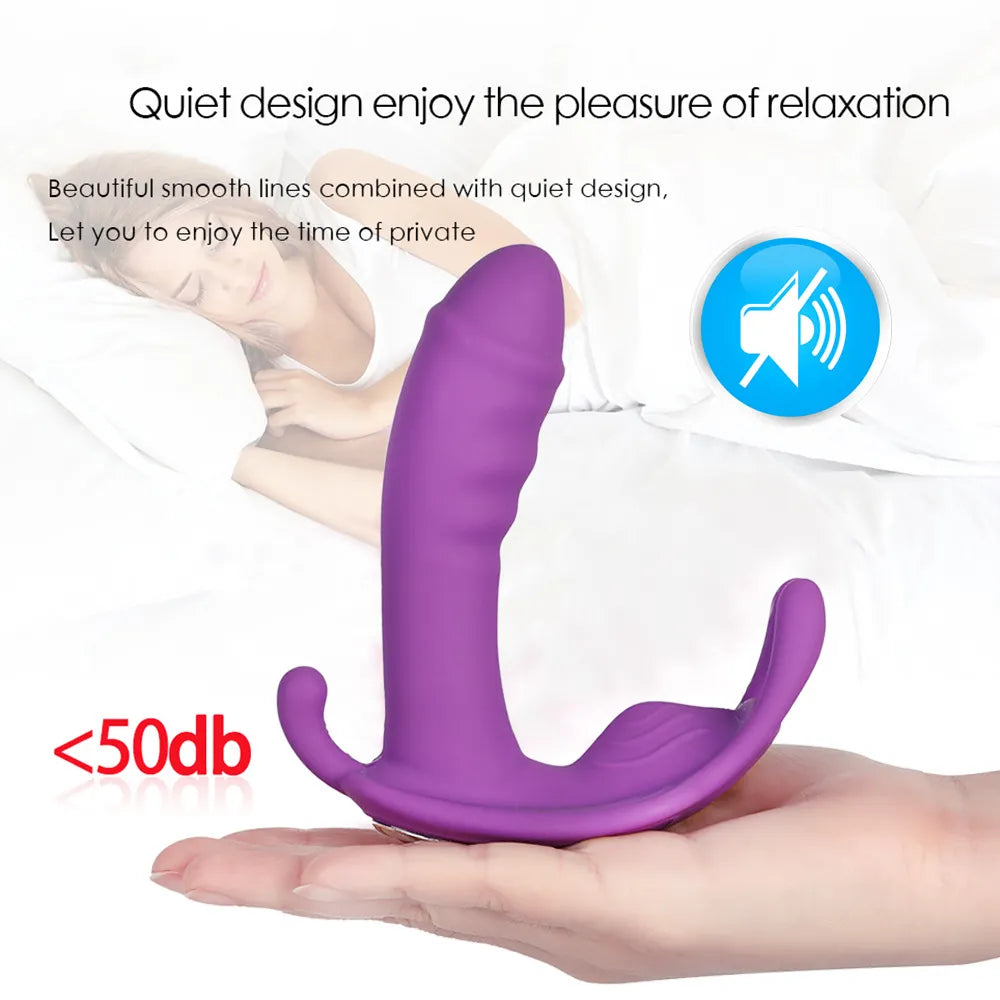 Play On The Go Butterfly Remote Vibrator With Remote Control
