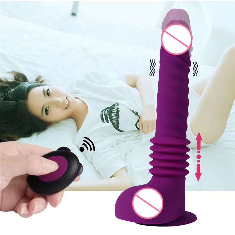 Remote Control “Long Thrust” Vibrator